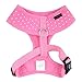 Puppia Dotty Dog Harness Over-The-Head No Pull No Choke Walking Training Adjustable for Small & Medium Dog, Small, Pink