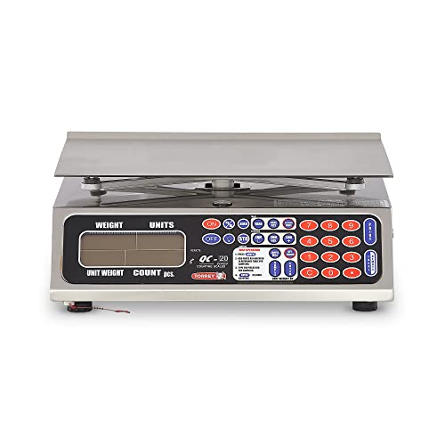 Báscula electrónica TORREY QC 20/40 con pantalla LCD miniatura 2