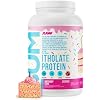 RAW Whey Isolate Protein Powder, Birthday Cake CBUM Itholate Protein - 100% Grass-Fed Sports Nutrition Powder for Muscle Growth & Recovery - Low-Fat, Low Carb - 25 Servings
