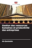 Gestion des ressources humaines et productivité des entreprises 6209290418 Book Cover