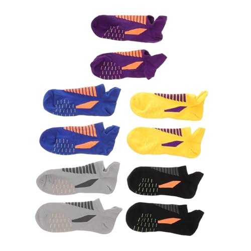 Mikikit Calcetines Para Correr Mujer De Corte Bajo Transpirables Acolchado Para Running