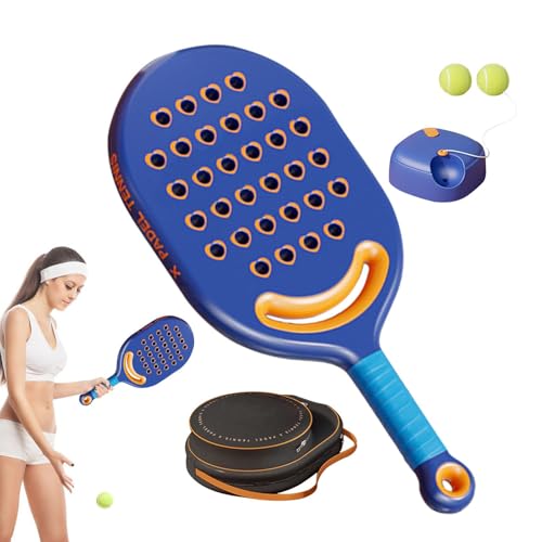Balles de rebond pour entraînement de tennis solo avec base lestée et corde