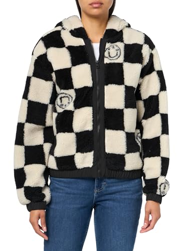 HUGO Women's Relaxed Teddy Bomber Jacket