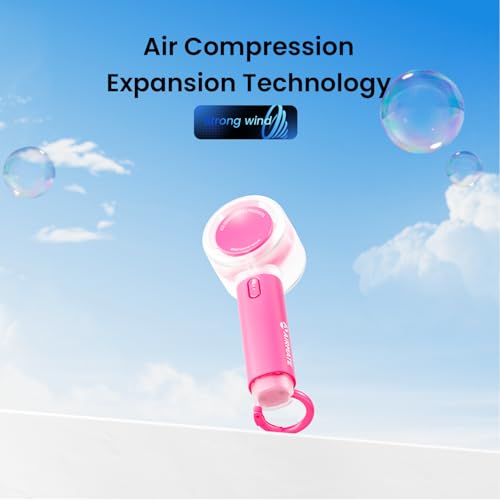 Ventilador de mano recargable de 3000 mAh para combatir las olas de calor 3