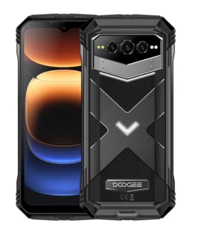 SHANXILDOOG V Max Plus 5G Rugged Phone 36GB+512GB 6.58'' Android 14 Dimensity 7050 200MP Ai Camera 22000mAh NFC Smartphone (grey)