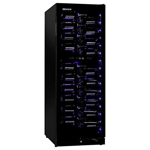 Adega de Vinhos Climatizada para 119 Garrafas de Vinho com Temperatura Dual Zone Benmax - BAC119-127V