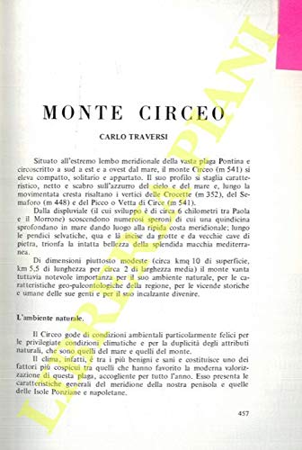 Monte Circeo.