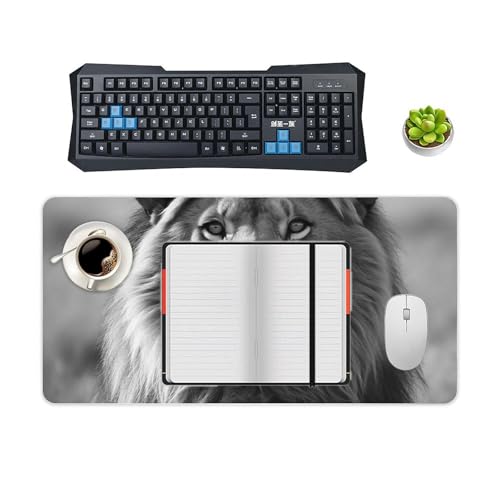 Tapis de souris grand format antidérapant et stable pour pc