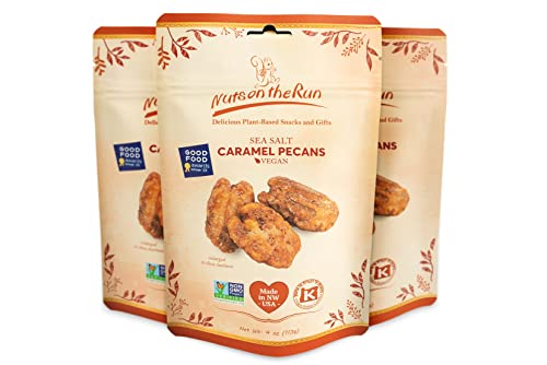 Nuts on the Run Sea Salt Caramel Pecan Pralines