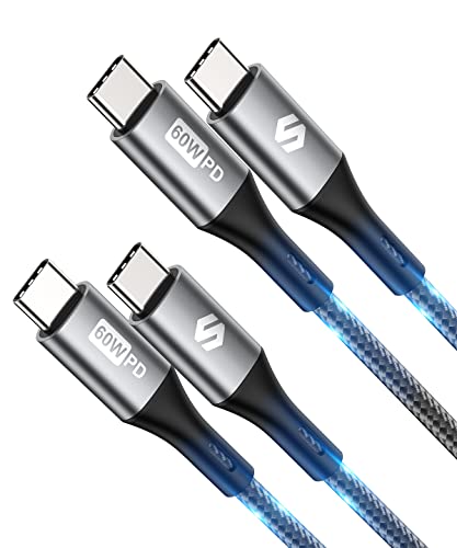 USBC USBC ケーブル【1M 2本セット】Silkland USB Type C ケーブル PD対応 60W/3A 急速充電 Type C to Type C ケーブル iPad Pro/Air、iPad Mini 6、MacBook Pro/Air、Samsung Galaxy 、Sony、Pixel などType-C機種対応 USBC USBC ケーブル【1M 2本セット】Silkland USB Type C ケーブル PD対応 60W/3A 急速充電 Type C to Type C ケーブル iPad Pro/Air、iPad Mini 6、MacBook Pro/Air、Samsung Galaxy 、Sony、Pixel などType-C機種対応