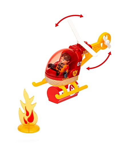 BRIO World – 36025 Rescue Team Train Set | 44-Piece Interactive Toy for Kids Age 3 and Up | Multi-Level Railway Play | FSC-Certified European Beech Wood - image 5