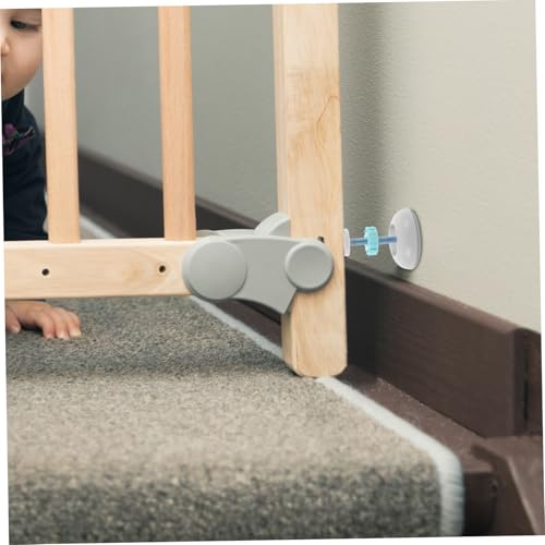 Husillo de puerta para evitar caídas en escaleras mediante tornillos ajustables estables 7