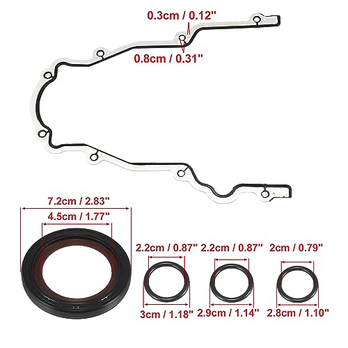 Joint de couvercle de distribution TCS45993 GM Chevy Silverado Tahoe Suburban