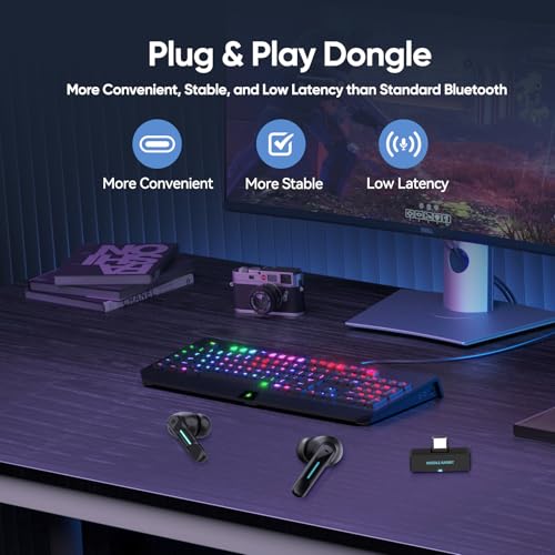 Middle Rabbit SW4 Wireless Gaming Earbuds thumb #1