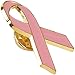 Juvale Breast Cancer Awareness Lapel Pins - Support Fundraisers & Cancer Ribbon Pin - Versatile Pink Ribbon Accessory for Hats & Jackets - 1.2 x 0.6 in, Pack of 24