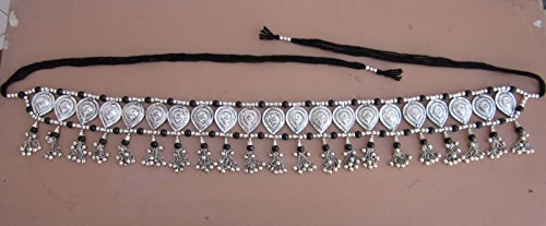 Elegant Metal Fringe Tassel Tie Belt - Women's Costume Dress Outfit Maxi Midi Skirt Waist Novelty Jewelry Fashion Accessories - Belly Dance Bohemian Gypsy Tribal Boho Festival - Handmade4