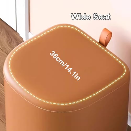 Tabouret de coiffeuse avec rangement pour chambre et vestiaire chic - 6