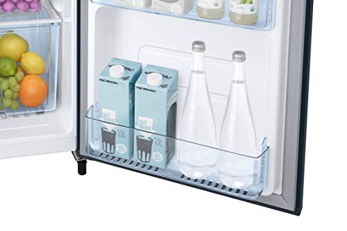 Image of Samsung 192 L 2 Star Direct Cool Single Door Refrigerator (RR20A271BU8 /NL, SAFFRON BLUE, 2022 Model)