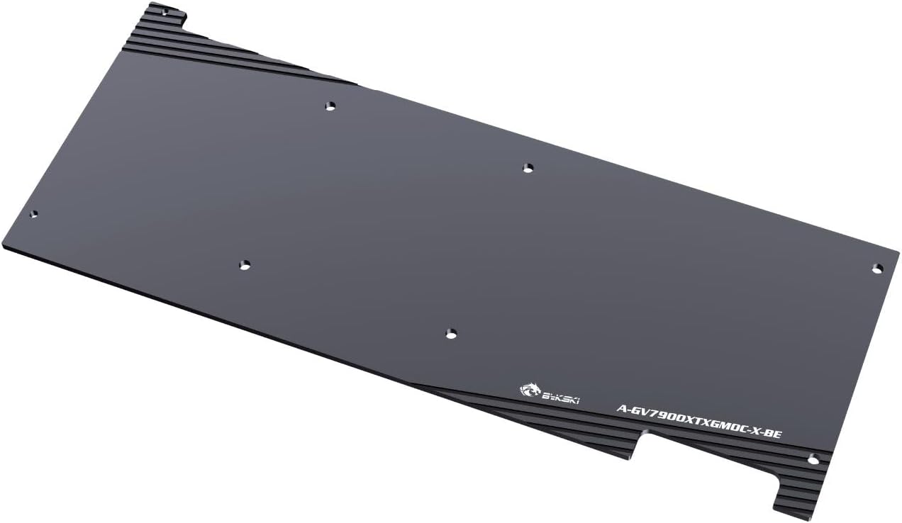 Bykski Full Coverage GPU Water Block and Backplate for GIGABYTE Radeon RX 7900 XTX Gaming OC (A-GV7900XTXGMOC-X)