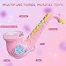 Contixo KT1 Toy Saxophone, Pink Digital Saxaboom, Trumpet, Clarinet with Light & Sound, Early Education Musical Instrument Gift for Toddlers Kids Girls Boys