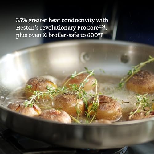 Image of Thomas Keller Insignia by Hestan - 12.5 inch Stainless Steel Frying Pan, Induction Cooktop Compatible