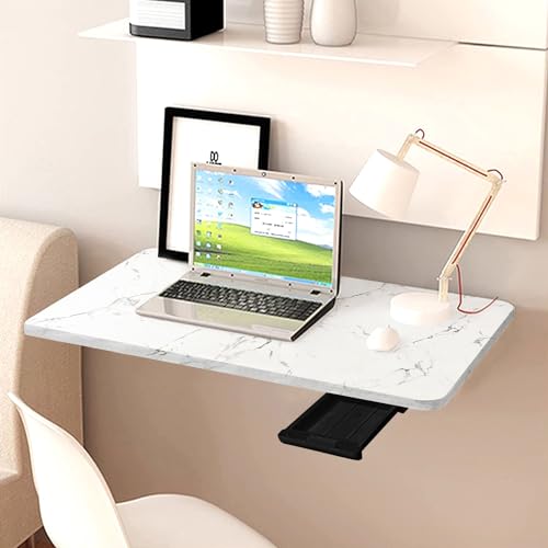 Torche 16X24 Inches Wooden Wall Mounted Table | Wall Mount Study Table with Drawer | Desk Table for Home and Office | Foldable Table | Italian - Image 2