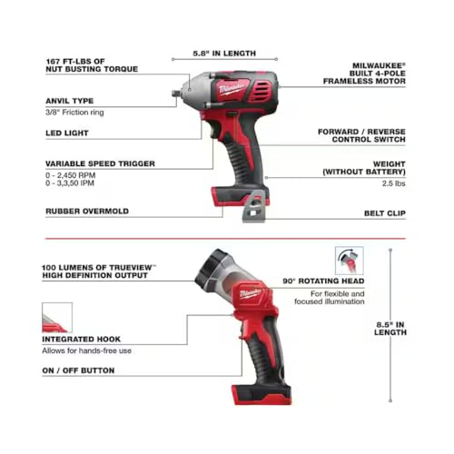 Milwaukee M18 8-Tool Combo Kit