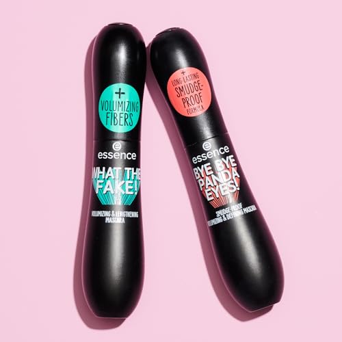 Essence What the Fake! Volumizing & Lengthening Fiber Mascara - Black — view 8