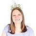 Beistle 60639 Glittered Metal Star Tiara