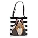Rough Collie Dog Lover Gift Tote Bag