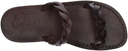 Joanna - Leather Braided Strap Sandal - Womens Sandals | Image 4