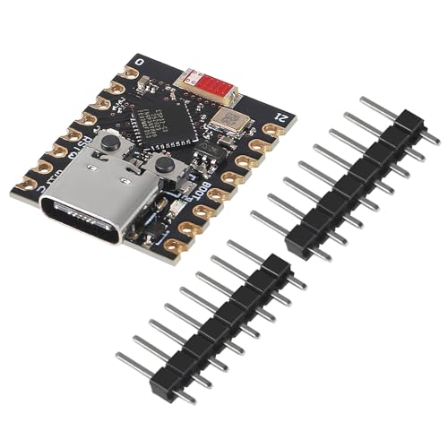 ESP32 ESP32-C3 Development Board ESP32 C3 Mini WiFi Bluetooth 160MHz Running Frequency 2.4GHz Wi-Fi & Bluetooth 5.0 ESP32 C3 Super mini (1PCS NO Weld)