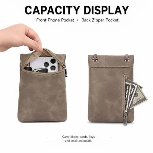 Image of Small Crossbody Women Cell Phone Purse Wallet Bag With Shoulder Strap