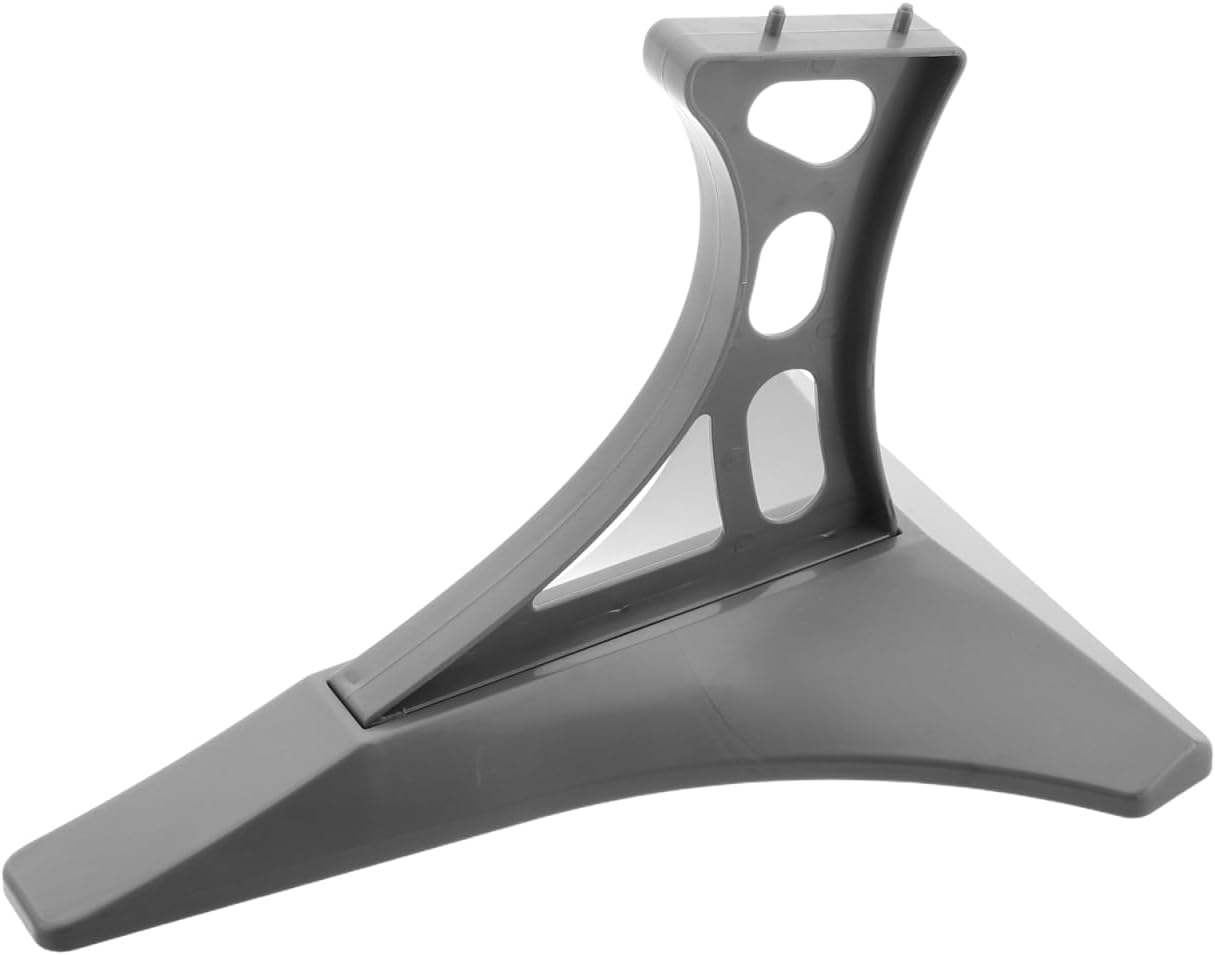 Totority Model Airplane Display Stand - Stable Lightweight Bracket for Diecast Planes & Aviation Models - Gray Plastic Aircraft Support Pedestal for Desktop & Shelf Display - One Size Fits Most