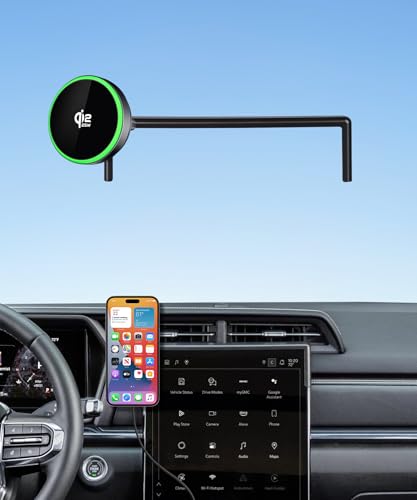 Soporte de teléfono para GMC Terrain 2025 evita caídas con carga inalámbrica Qi2.2 de 25W