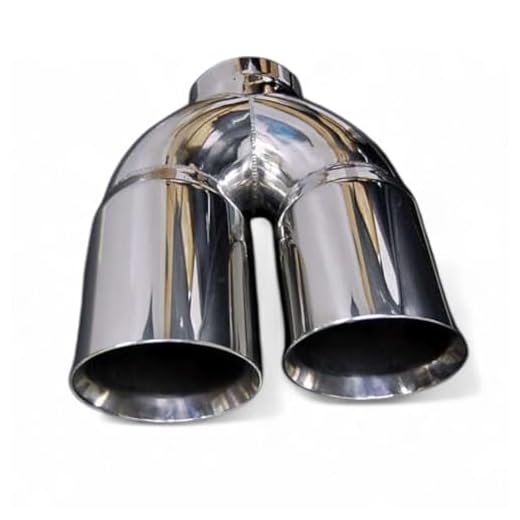 5" DUAL 6" DIESEL EXHAUST STAINLESS TIP F350 F250 Silverado F450 SuperDuty Ram Cummins Duramax 2500 3500 4500 5.00"