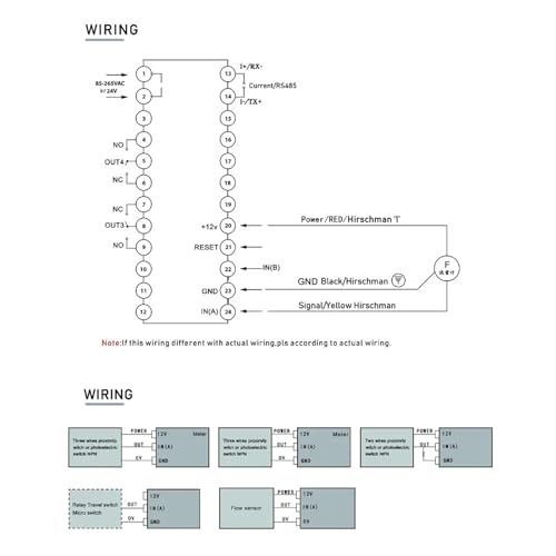 Débitmètre de carburant DC8S instrument mesure consommation capteurs - 4