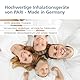 PARI BOY free Inhalationsgerät Erwachsene, Kinder und Babys – Tragbarer Inhalator mit innovativer Schwingmembran-Technologie – Inhaliergerät für unterwegs