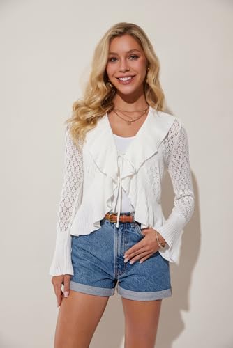 Gehaakt Vest Dames Soft kobalt Gehaakt Vest Dames Soft kobalt
