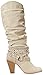 Not Rated Women's Swag Winter Boot, Cream, 10 M US