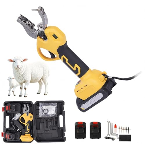 Pince d'étiquette d'oreille rechargeable pour éviter les ratés de pose sur les cochons