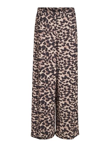 Pantalon en tissu VILA Vileoa RW Wide Pants fluide pour femme