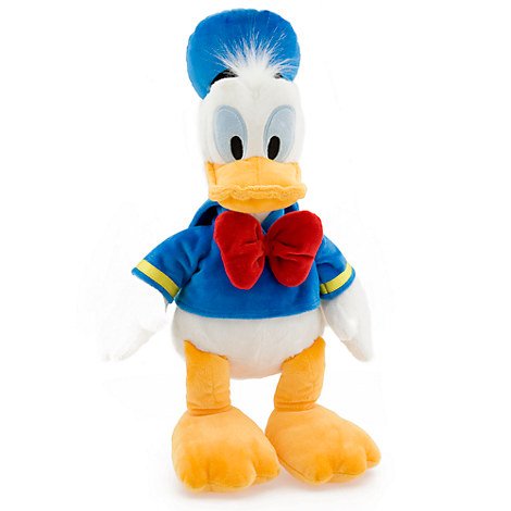 Disney Pato Donald Mediano Peluche 46cm De Walt Cartoon Clásicos