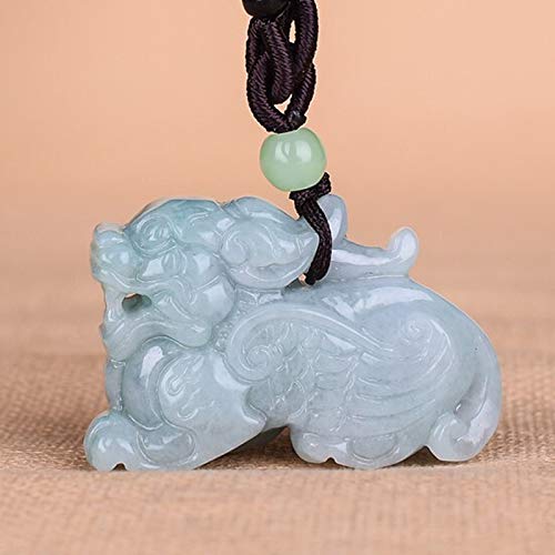Collier en jadéite authentique et son pendentif protecteur en pierre - 6