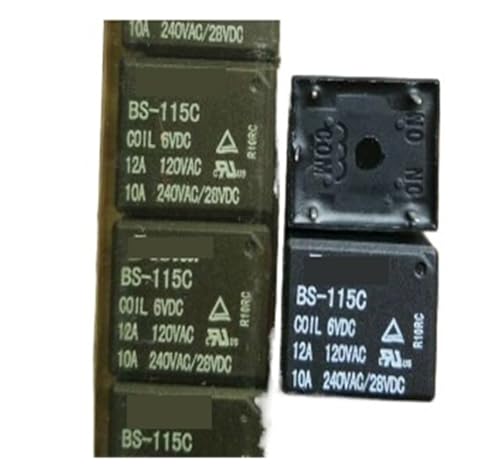 Relais BS-115C 6VDC 5pins T73C composant commande commutation PCB