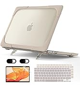 MEEgoodo for MacBook Air 13 inch Case 2021 2020 2019 2018 Release A2337 M1 A2179 A1932 with Touch...