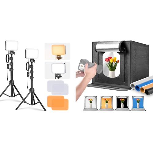 NEEWER BP66 Bi-Color LED Video Light Kit (2 Pack)