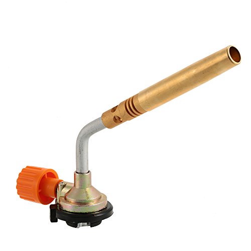 Maçaricos,mewmewcat Outdoor Versátil butano Burner solda Blower Welding BBQ Torch Culinary Isqueiro