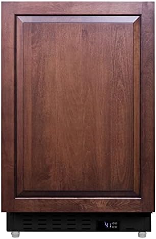 Summit Appliance ALR47BIF 20" Wide Built-In All-Refrigerator, ADA Compliant, Panel-ready Door, Adjustable Thermostat, 3.53 cu.ft Capacity, Automatic Defrost, Adjustable Shelves, Interior Light