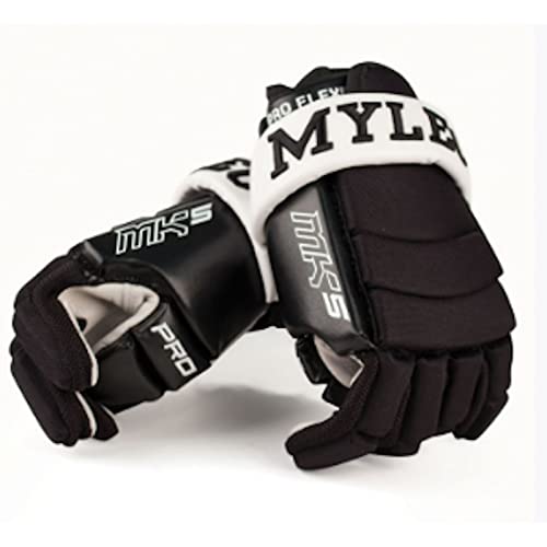 image for MyLec MK5 Hockey Gloves, Hook Closure for Perfect Fit, 3-Roll Design, 